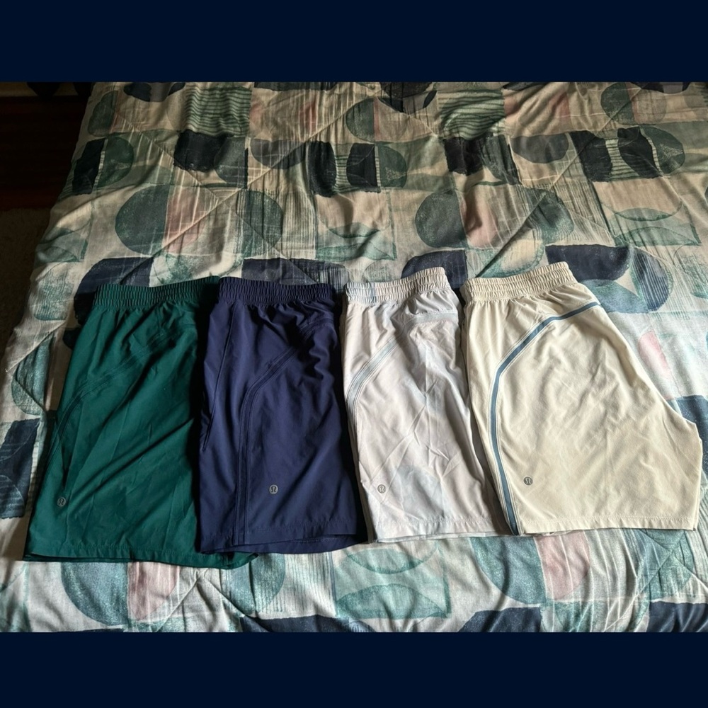 Lululemon Shorts 7”inch seam (All XL)